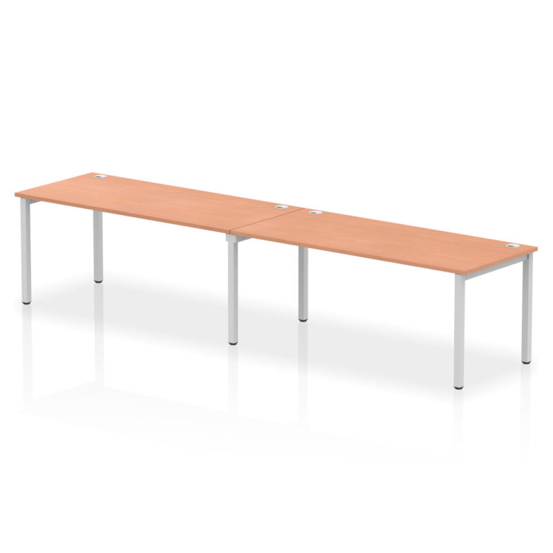 Pace Single Row Bench Desk - 2 Person - Image 37