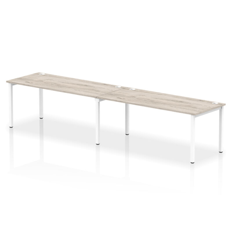 Pace Single Row Bench Desk - 2 Person - Image 40