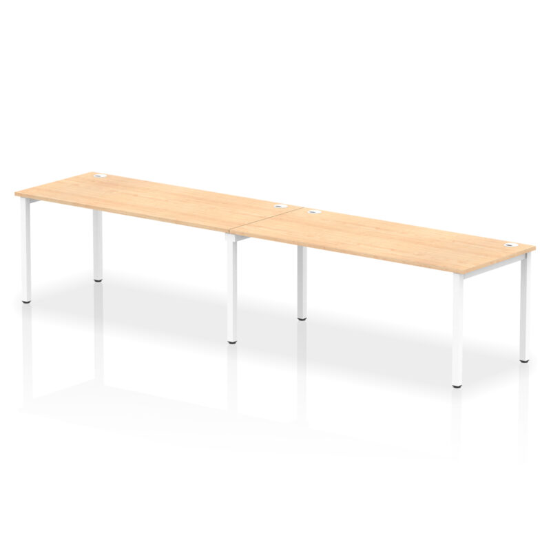 Pace Single Row Bench Desk - 2 Person - Image 42