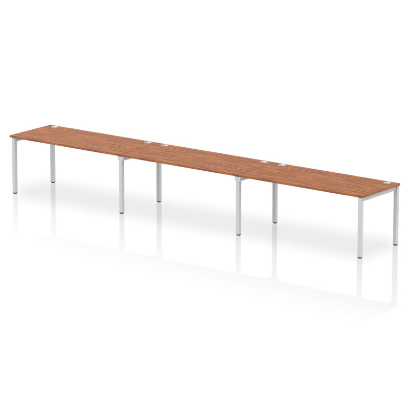 Pace Single Row Bench Desk - 3 Person - Image 45