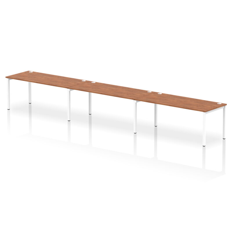 Pace Single Row Bench Desk - 3 Person - Image 46