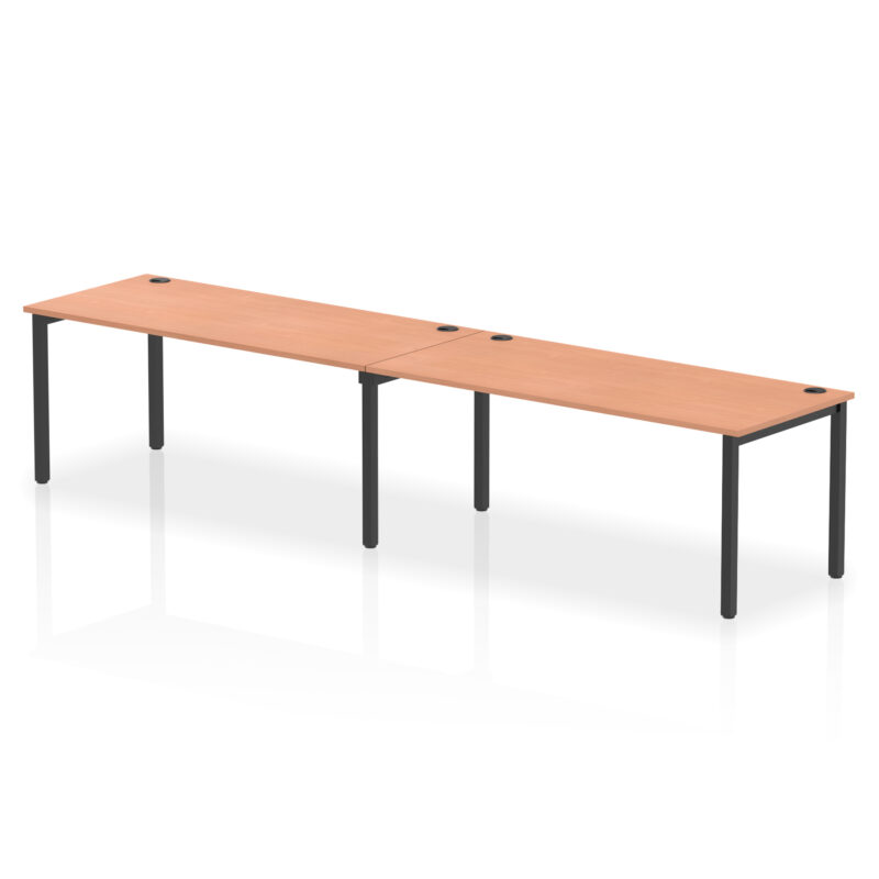 Pace Single Row Bench Desk - 2 Person - Image 76