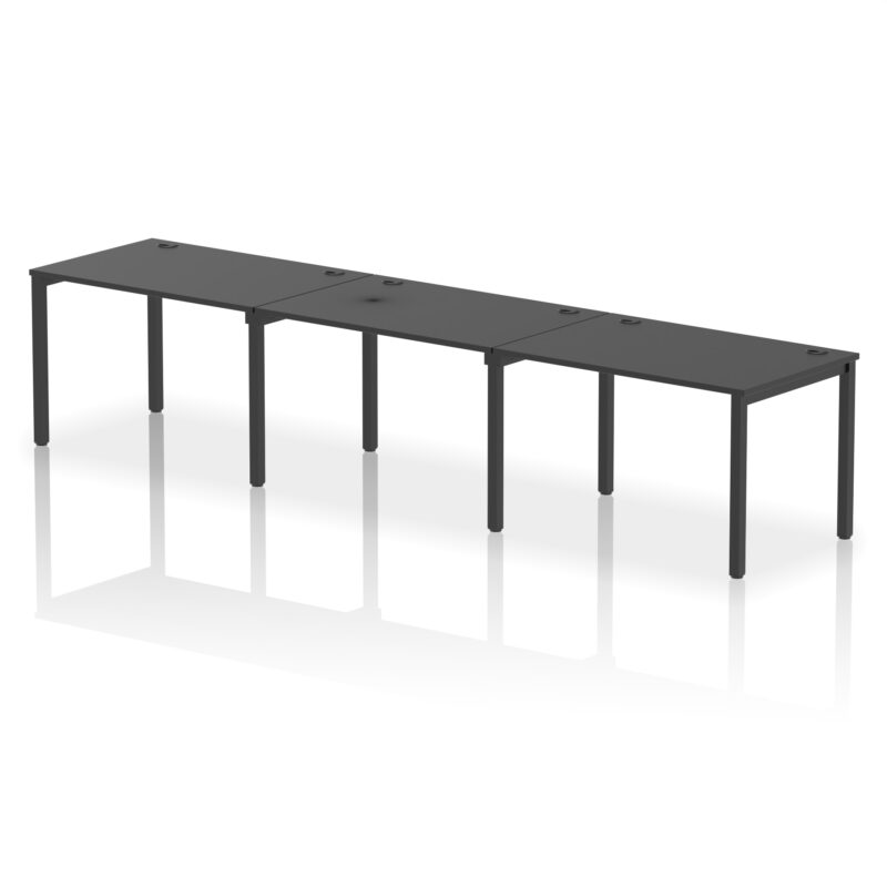 Pace Single Row Bench Desk - 3 Person - Image 50