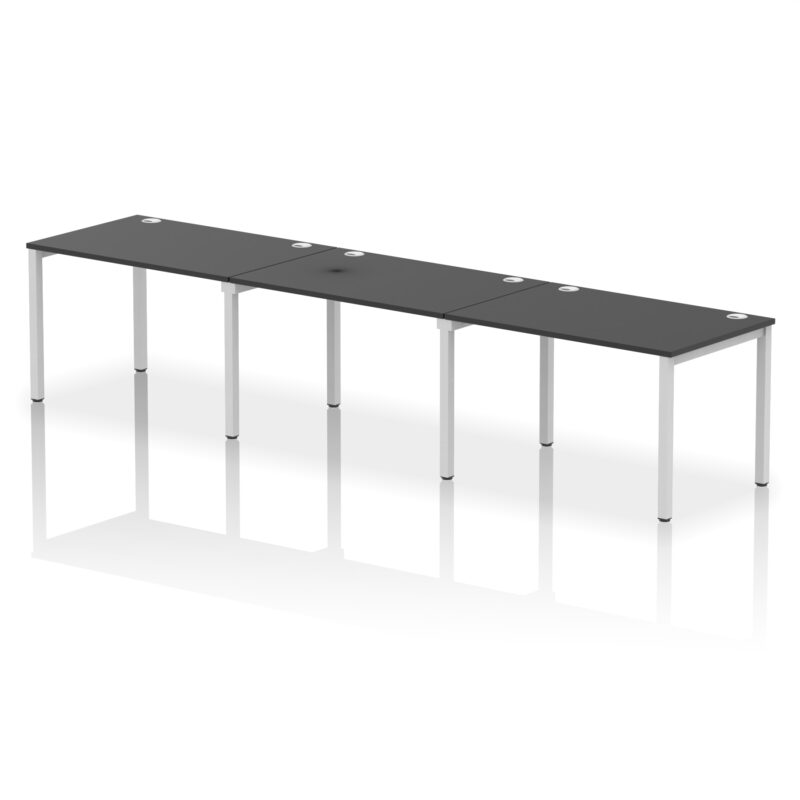 Pace Single Row Bench Desk - 3 Person - Image 51