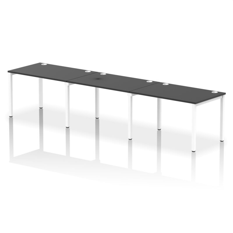 Pace Single Row Bench Desk - 3 Person - Image 52