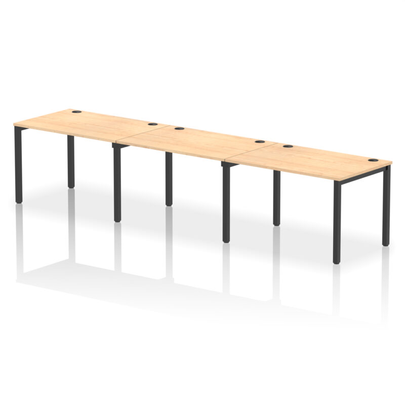 Pace Single Row Bench Desk - 3 Person - Image 54