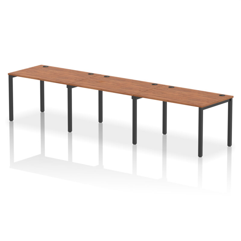 Pace Single Row Bench Desk - 3 Person - Image 57