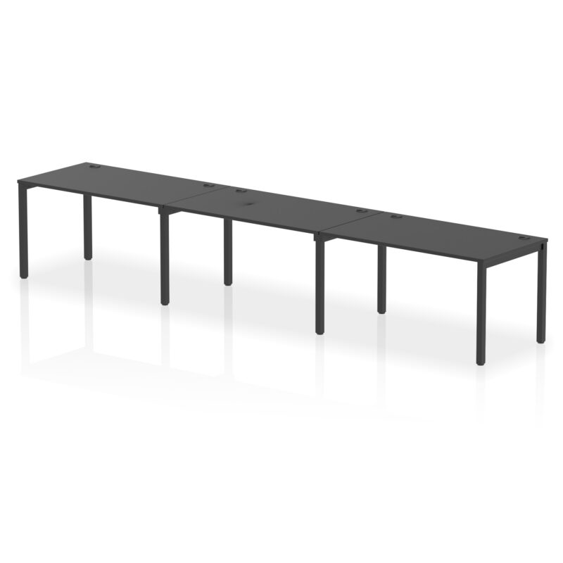 Pace Single Row Bench Desk - 3 Person - Image 59