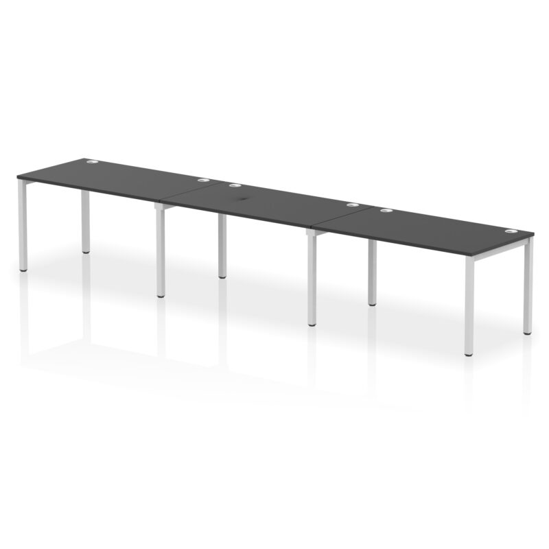 Pace Single Row Bench Desk - 3 Person - Image 60