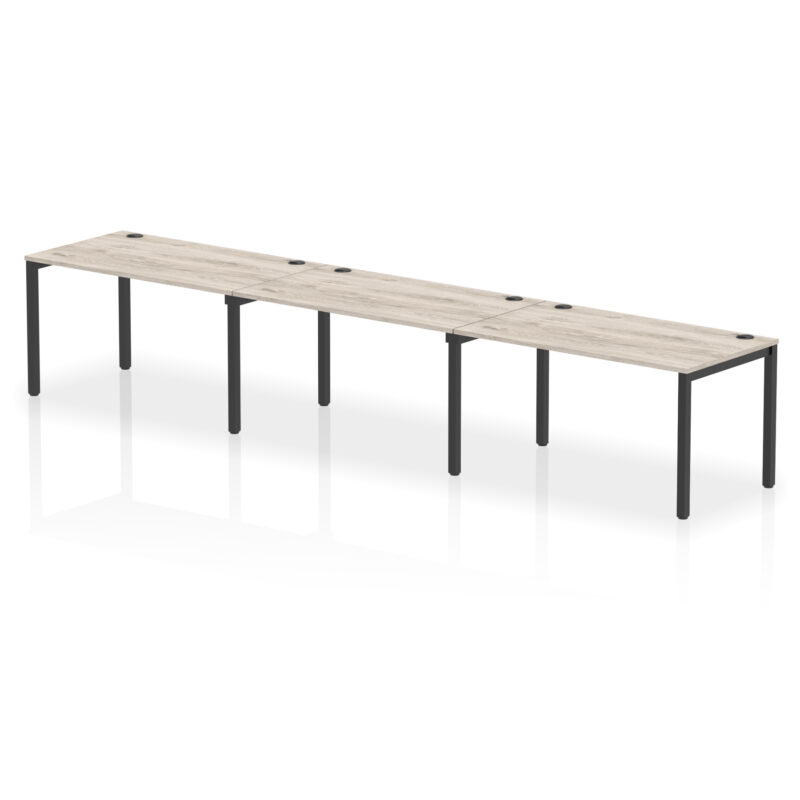 Pace Single Row Bench Desk - 3 Person - Image 62