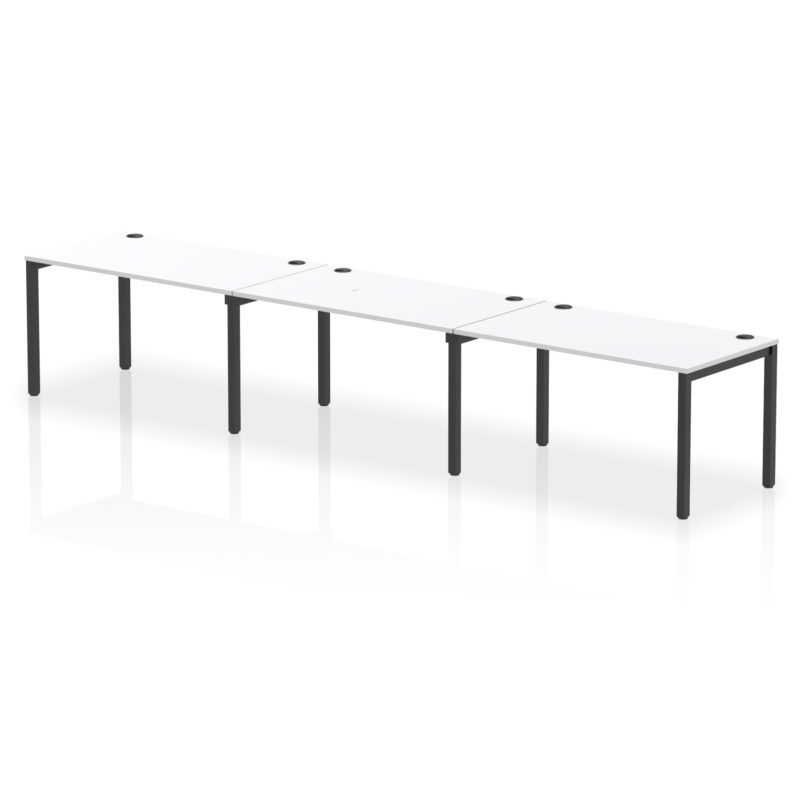 Pace Single Row Bench Desk - 3 Person - Image 65