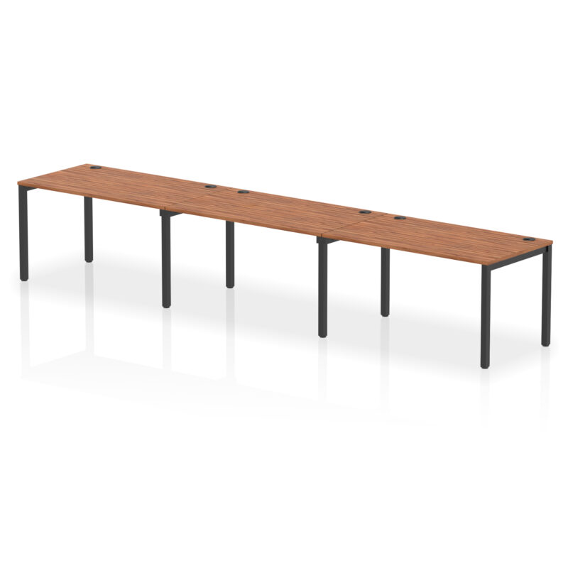 Pace Single Row Bench Desk - 3 Person - Image 66