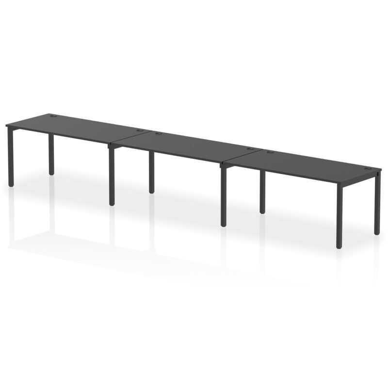 Pace Single Row Bench Desk - 3 Person - Image 68