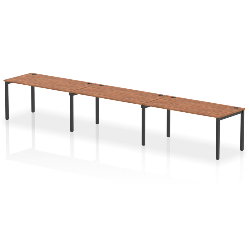Pace Single Row Bench Desk - 3 Person - Image 75