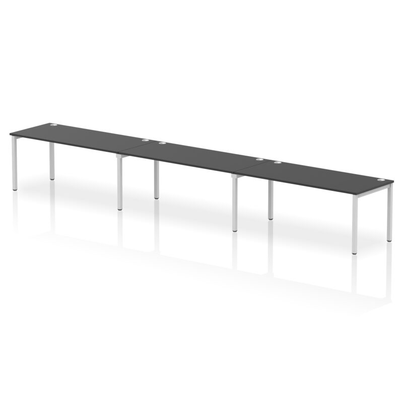 Pace Single Row Bench Desk - 3 Person - Image 78