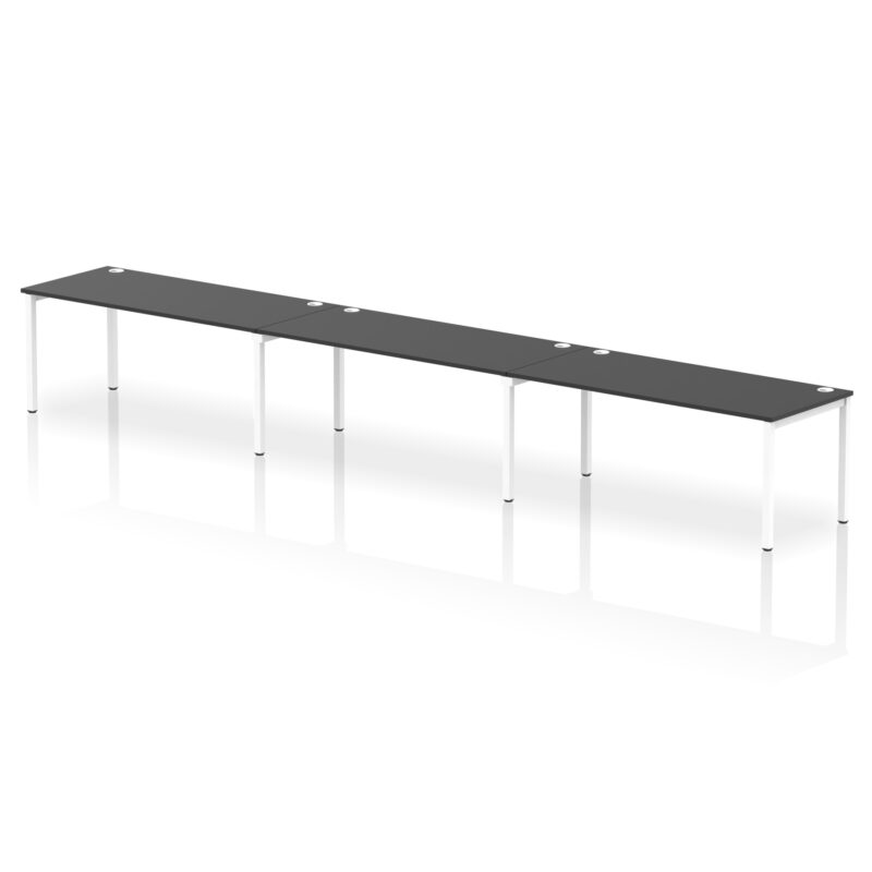 Pace Single Row Bench Desk - 3 Person - Image 79