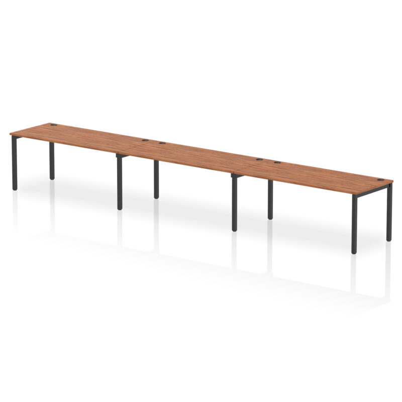 Pace Single Row Bench Desk - 3 Person - Image 84