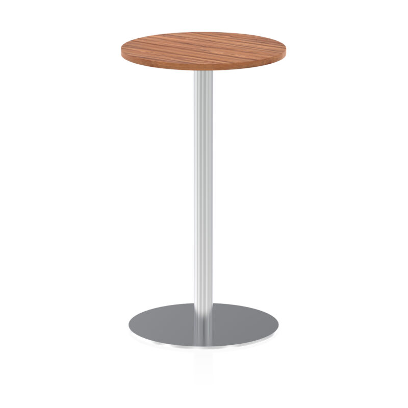 Sintra Round Poseur Table Silver Leg - Image 8
