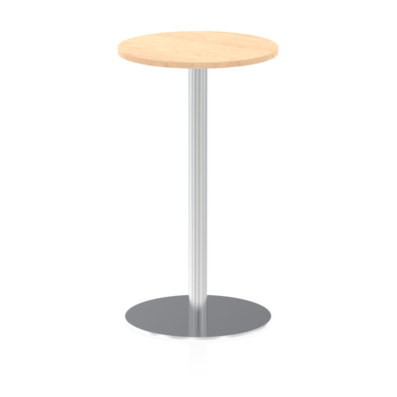 Sintra Round Poseur Table Silver Leg - Image 10
