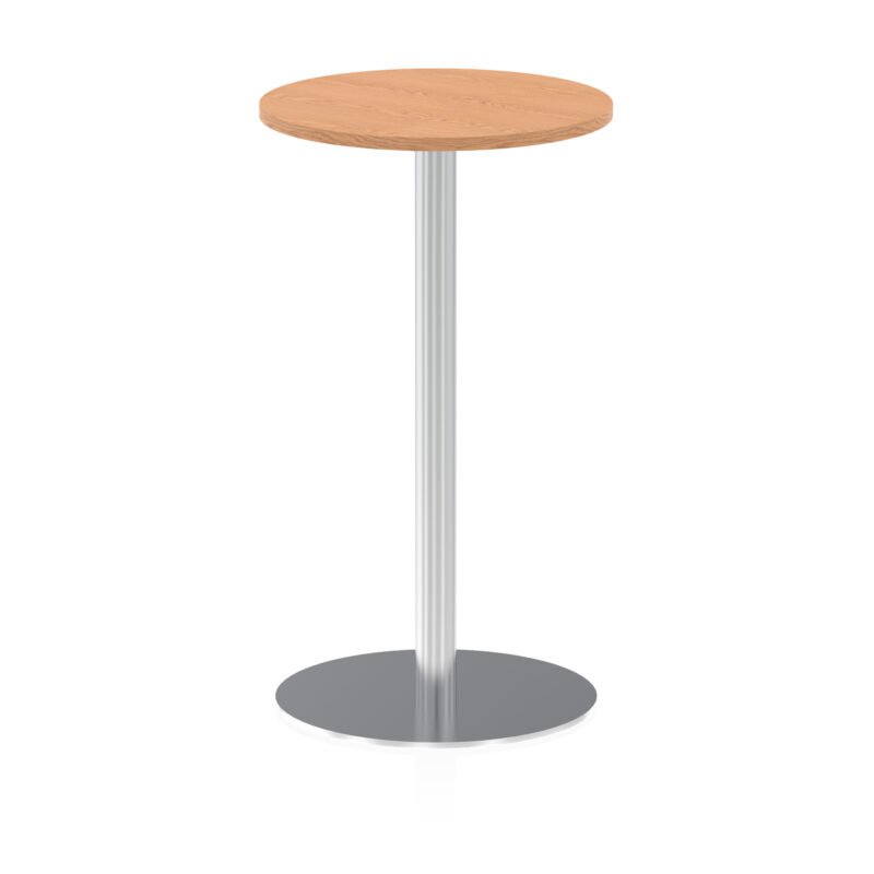 Sintra Round Poseur Table Silver Leg - Image 11