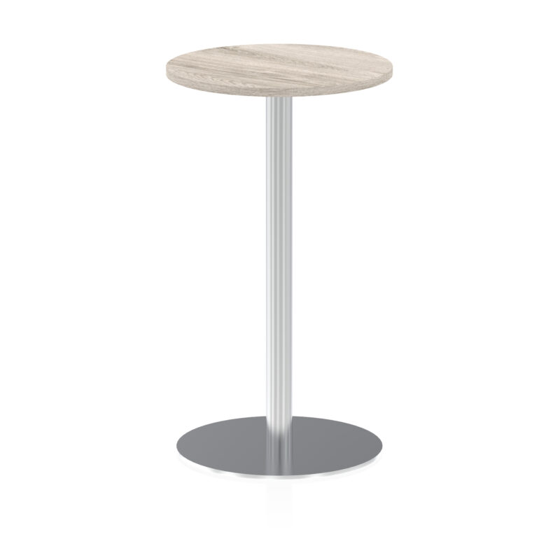 Sintra Round Poseur Table Silver Leg - Image 12
