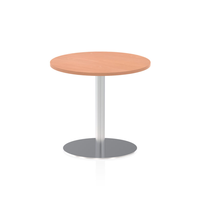 Sintra Round Poseur Table Silver Leg - Image 13