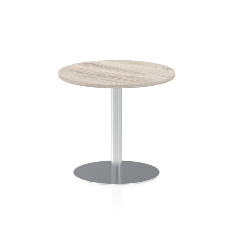 Sintra Round Poseur Table Silver Leg - Image 18