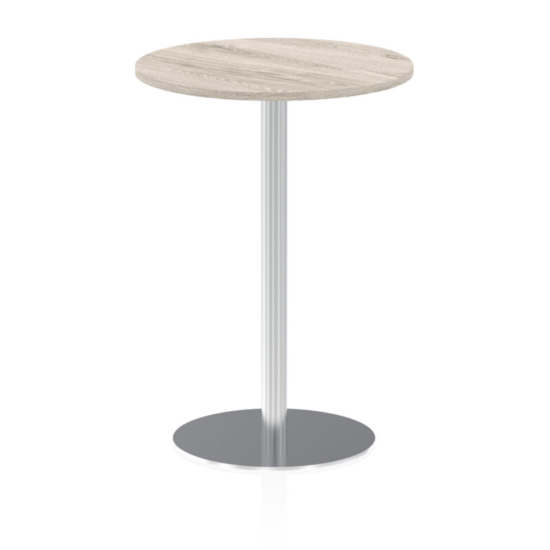 Sintra Round Poseur Table Silver Leg - Image 24
