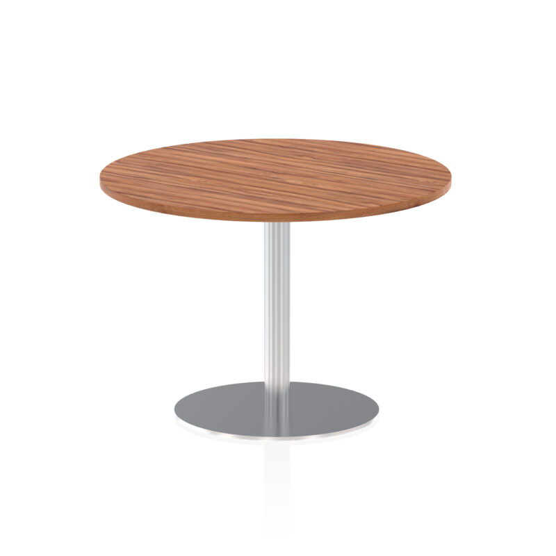 Sintra Round Poseur Table Silver Leg - Image 26