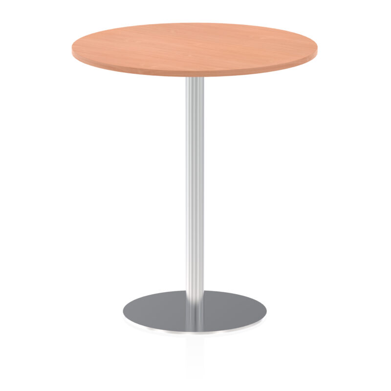Sintra Round Poseur Table Silver Leg - Image 31