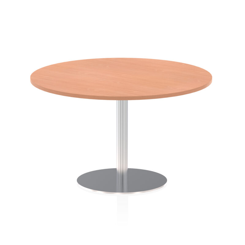Sintra Round Poseur Table Silver Leg - Image 37