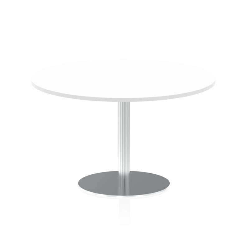 Sintra Round Poseur Table Silver Leg - Image 39