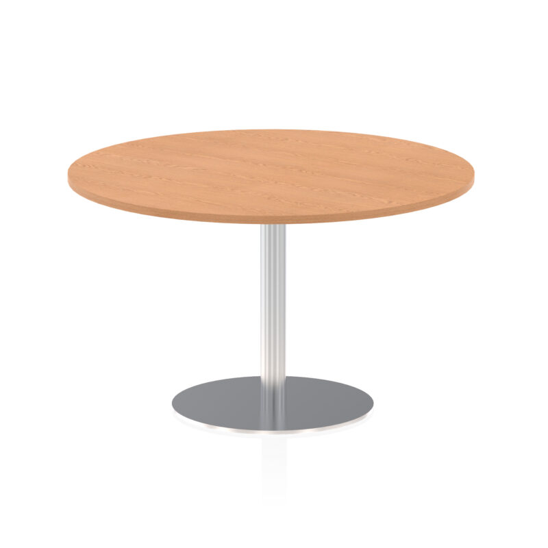 Sintra Round Poseur Table Silver Leg - Image 41