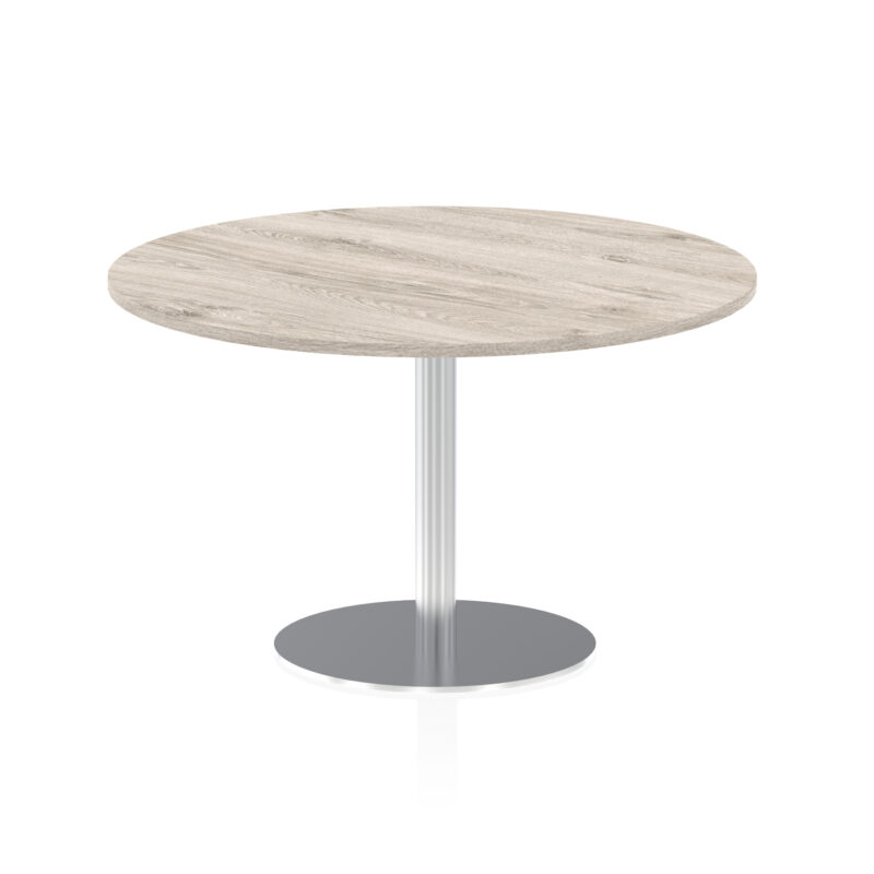 Sintra Round Poseur Table Silver Leg - Image 42