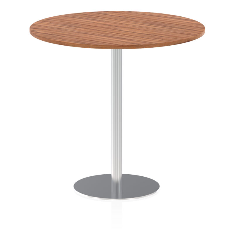 Sintra Round Poseur Table Silver Leg - Image 44