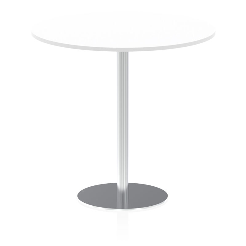 Sintra Round Poseur Table Silver Leg - Image 45