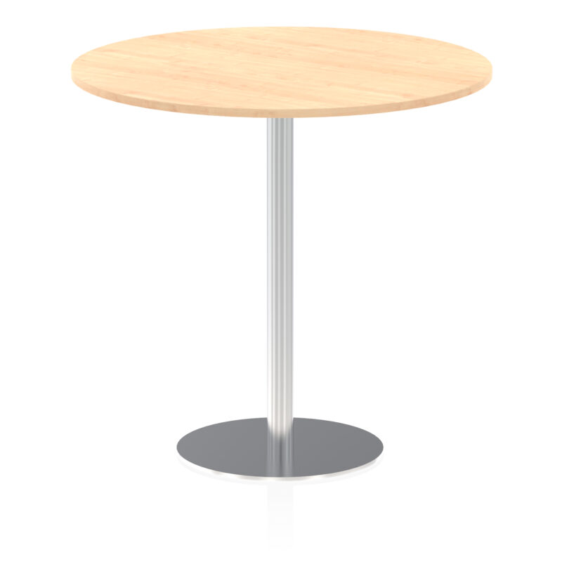 Sintra Round Poseur Table Silver Leg - Image 46