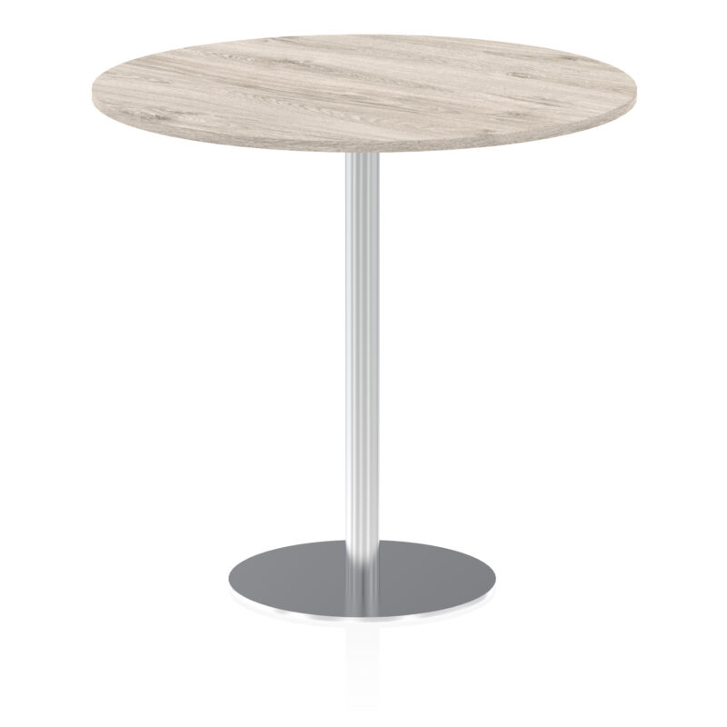 Sintra Round Poseur Table Silver Leg - Image 48