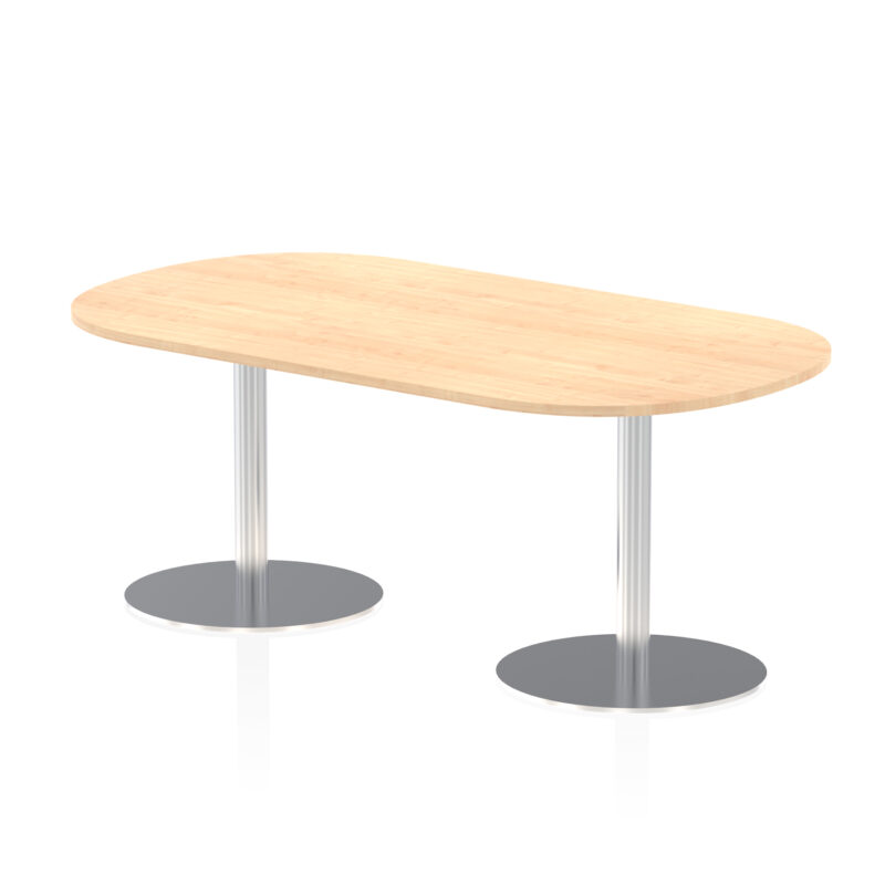 Sintra Boardroom Table Silver Leg - Image 4
