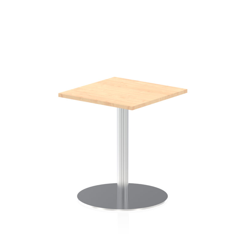 Sintra Square Poseur Table Silver Leg - Image 4