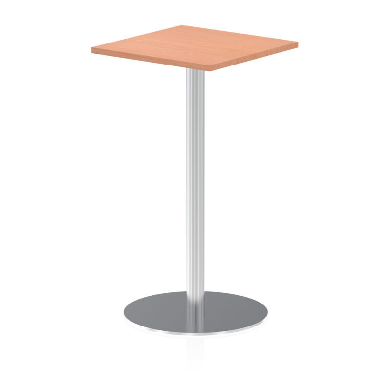 Sintra Square Poseur Table Silver Leg - Image 7
