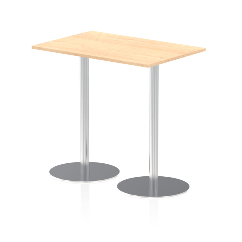 Sintra Rectangular Poseur Table Silver Leg - Image 10