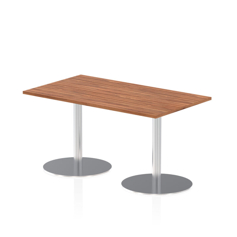 Sintra Rectangular Poseur Table Silver Leg - Image 14