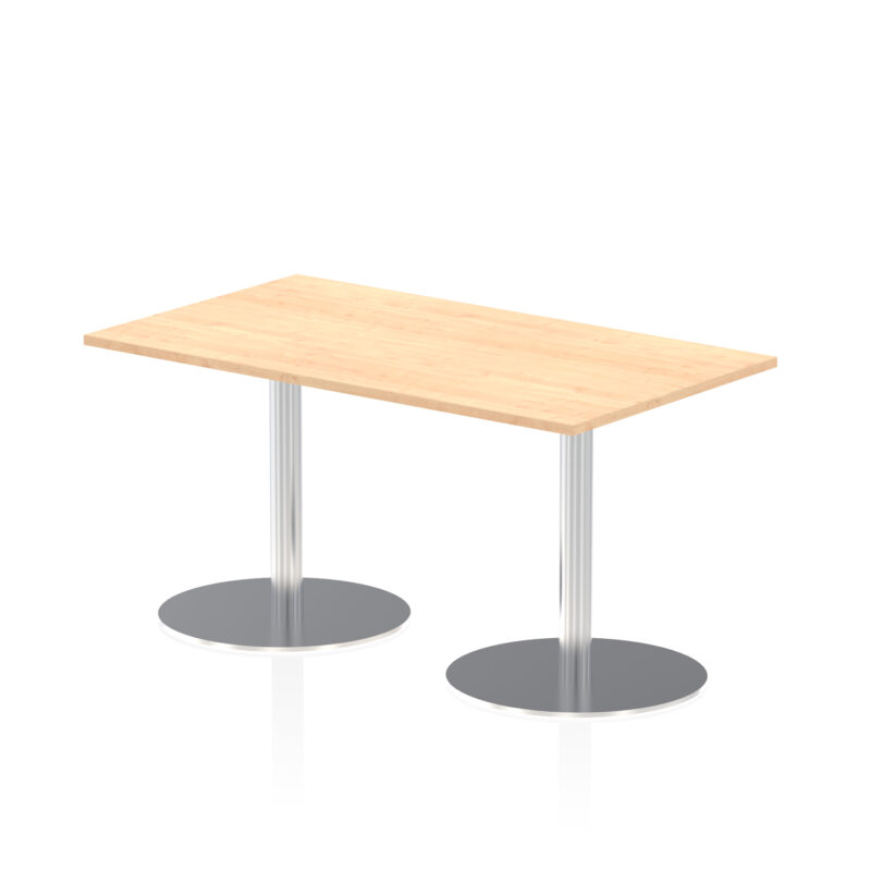Sintra Rectangular Poseur Table Silver Leg - Image 16