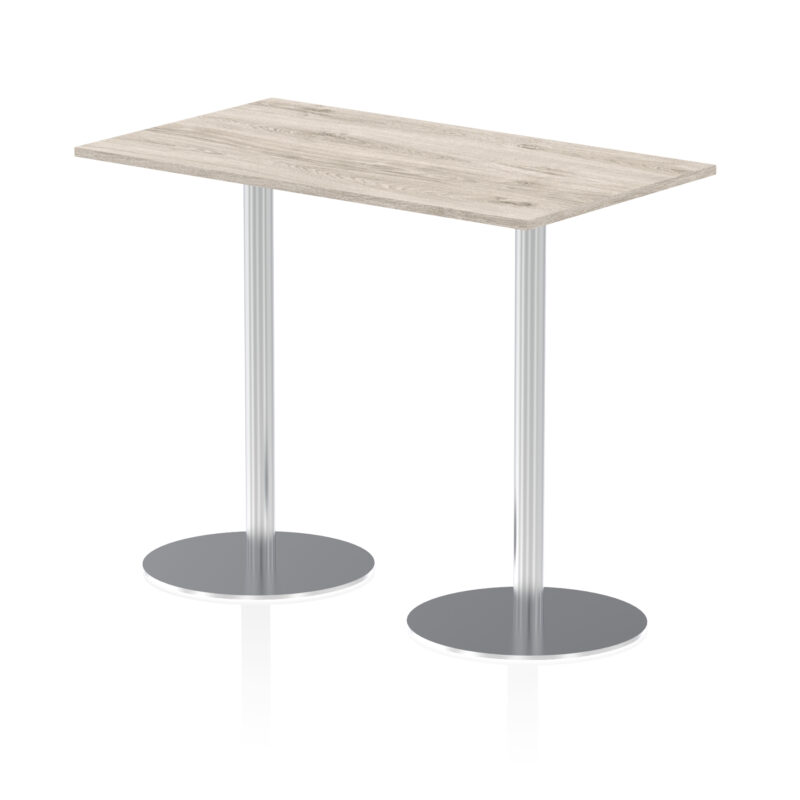 Sintra Rectangular Poseur Table Silver Leg - Image 24