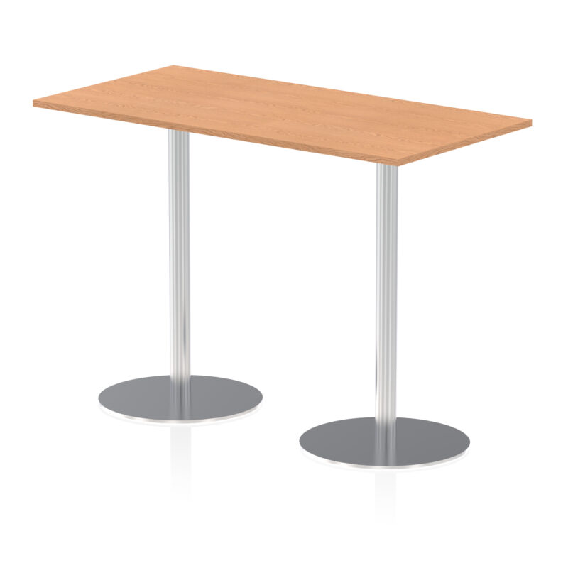 Sintra Rectangular Poseur Table Silver Leg - Image 35