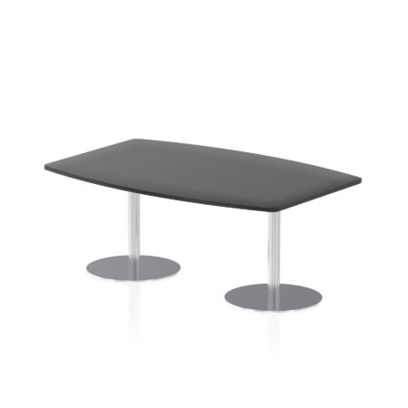 Italia Found Boardroom Table Silver Leg