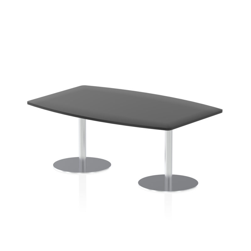 Italia Found Boardroom Table Silver Leg