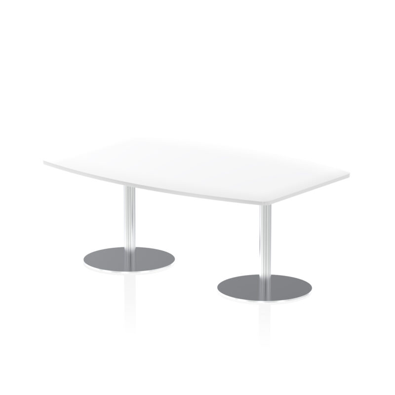 Italia Found Boardroom Table Silver Leg - Image 2
