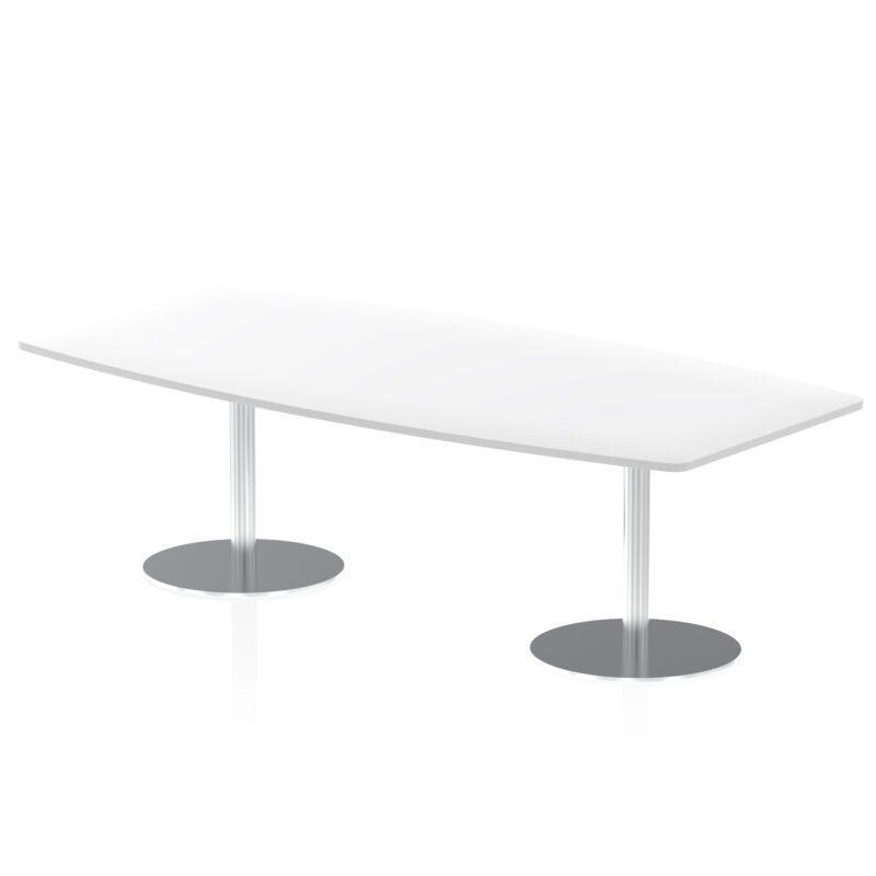 Italia Found Boardroom Table Silver Leg - Image 6